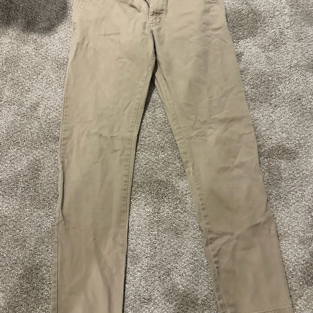 J. Crew Tan Chino Slim Trousers